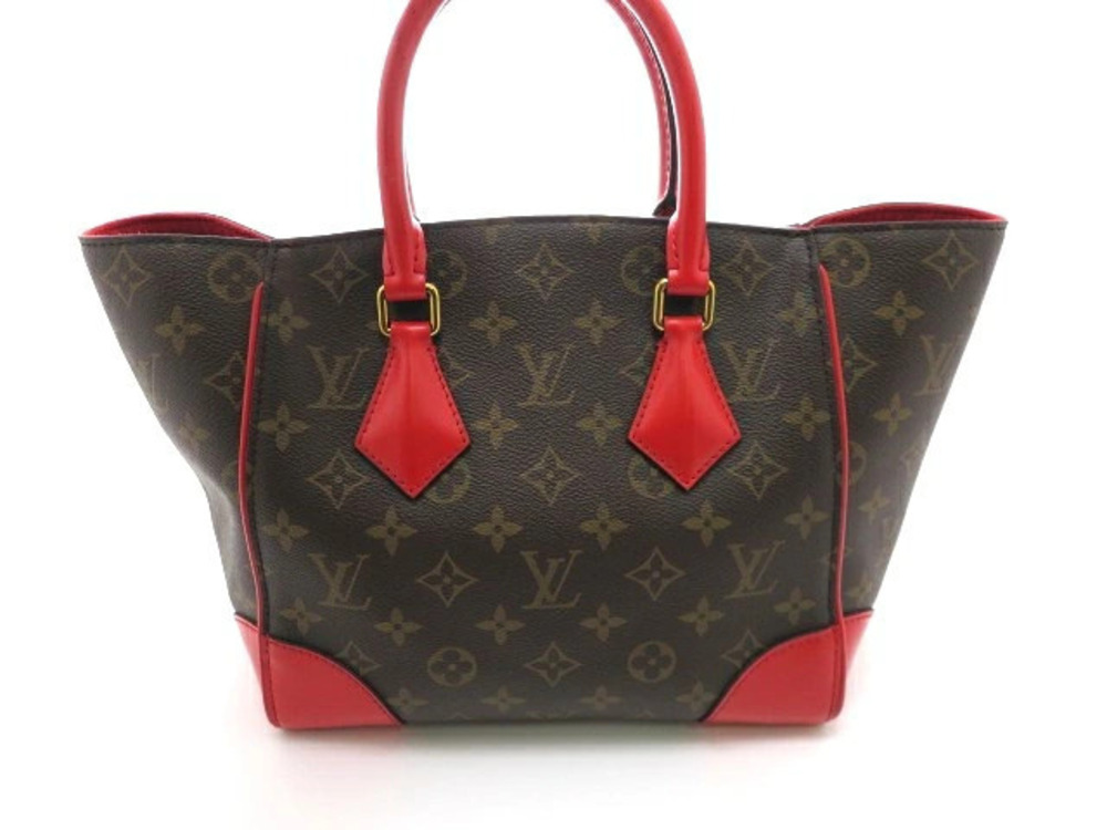 LOUIS VUITTON Phoenix handbag Monogram Coquelicot Red